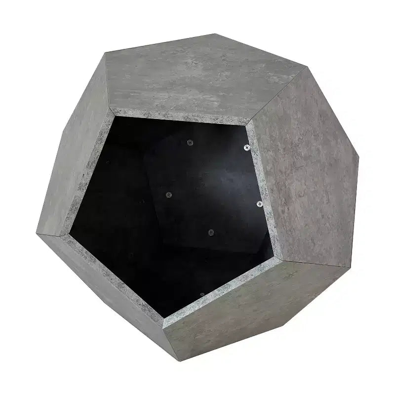 Cats House Side Table for Coffee Cupboard Pet Crate Nightstand 26 Shaped MDF Multi-Purpose End Table Pet Bed Furniture