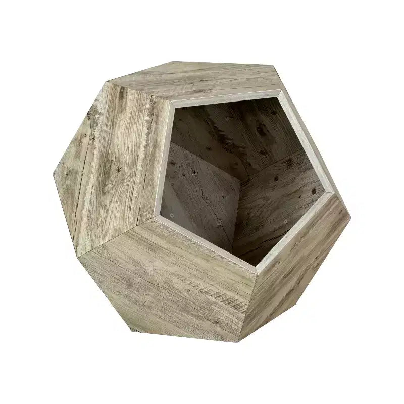 Cats House Side Table for Coffee Cupboard Pet Crate Nightstand 26 Shaped MDF Multi-Purpose End Table Pet Bed Furniture