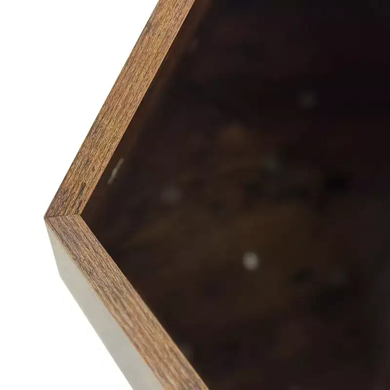 Cats House Side Table for Coffee Cupboard Pet Crate Nightstand 26 Shaped MDF Multi-Purpose End Table Pet Bed Furniture