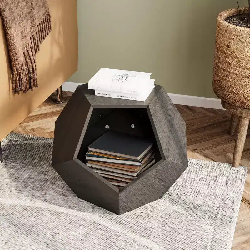 Table d'appoint en forme de maison pour chat pour tasse à café, caisse pour animaux de compagnie, table de chevet, en MDF, table d'appoint polyvalente, mobilier pour lit pour animaux de compagnie