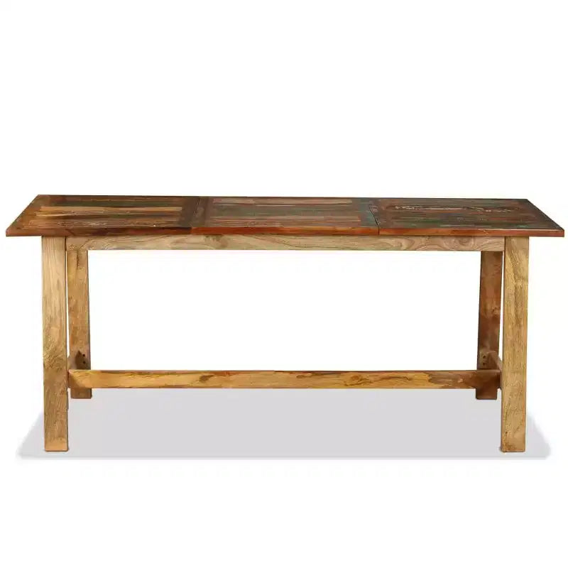 Table à manger Bois recyclé multicolore Grande Industrielle