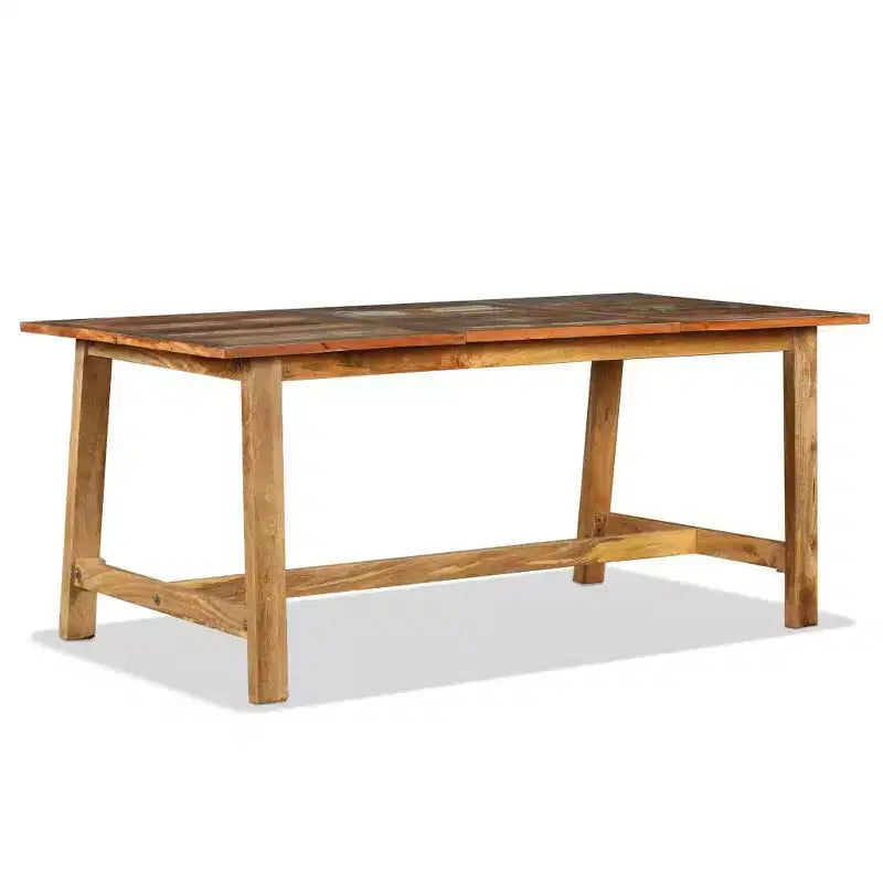 Table à manger Bois recyclé multicolore Grande Industrielle