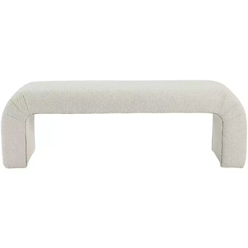 Niagara Boucle Fabric Bench