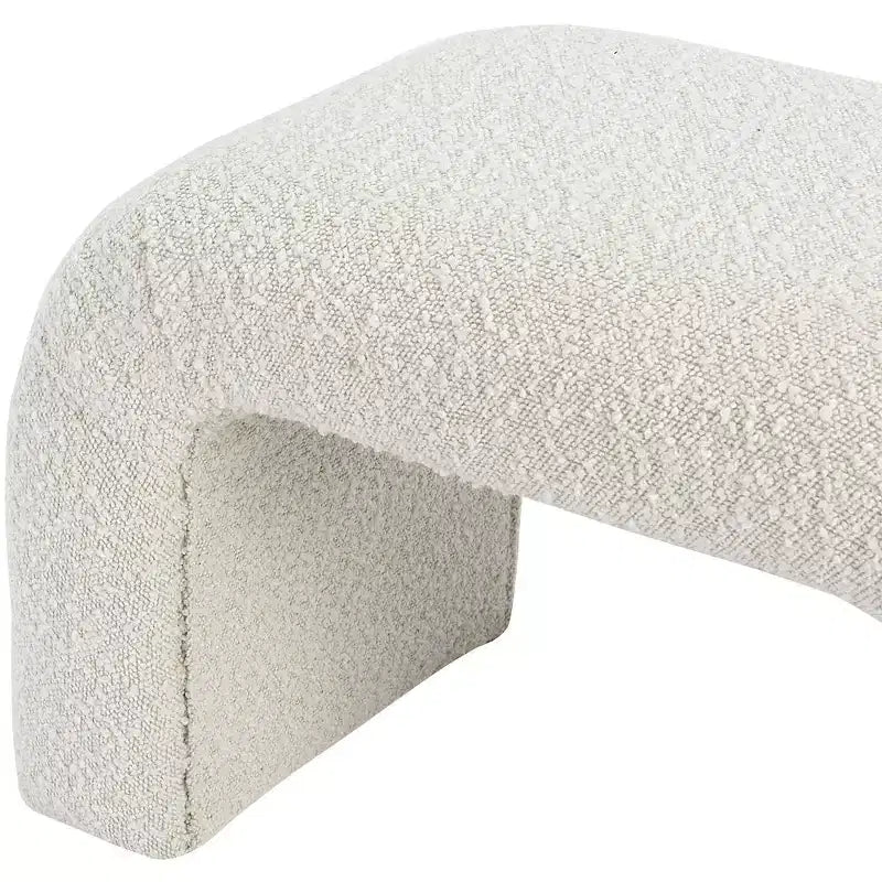 Niagara Boucle Fabric Bench