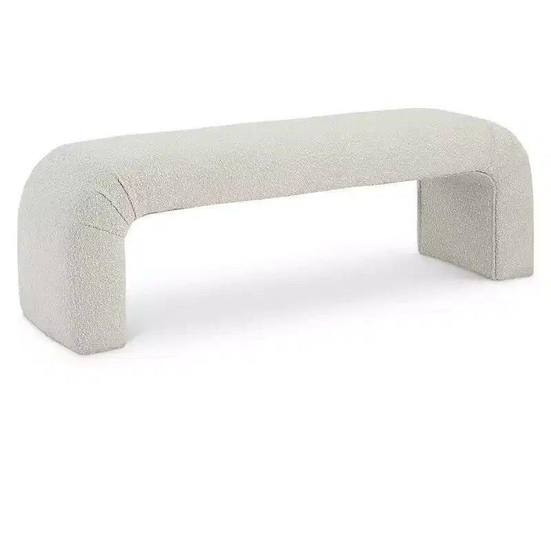 Niagara Boucle Fabric Bench