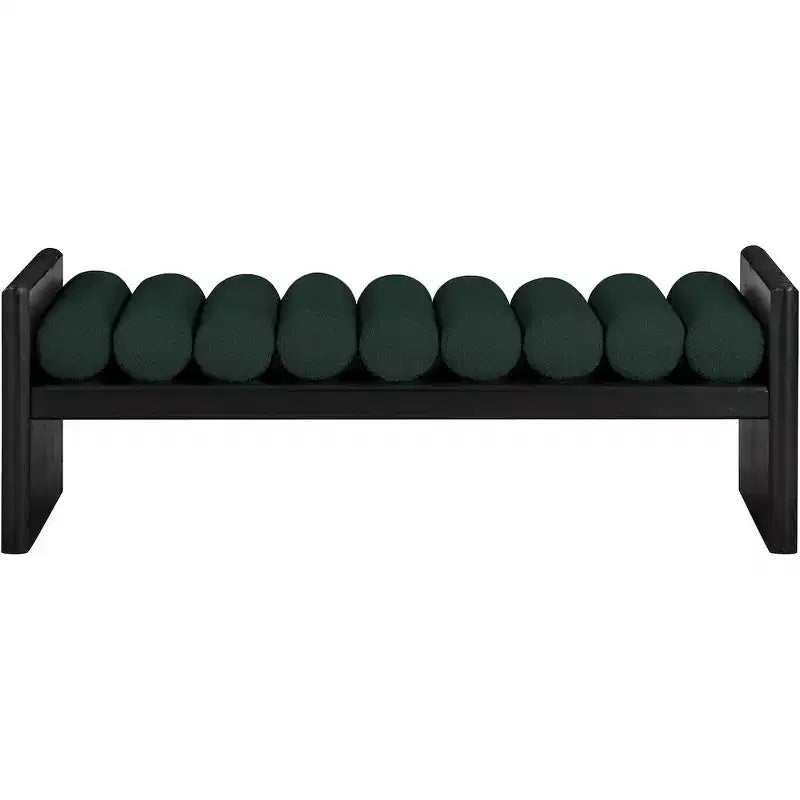 Waverly Boucle Fabric Bench